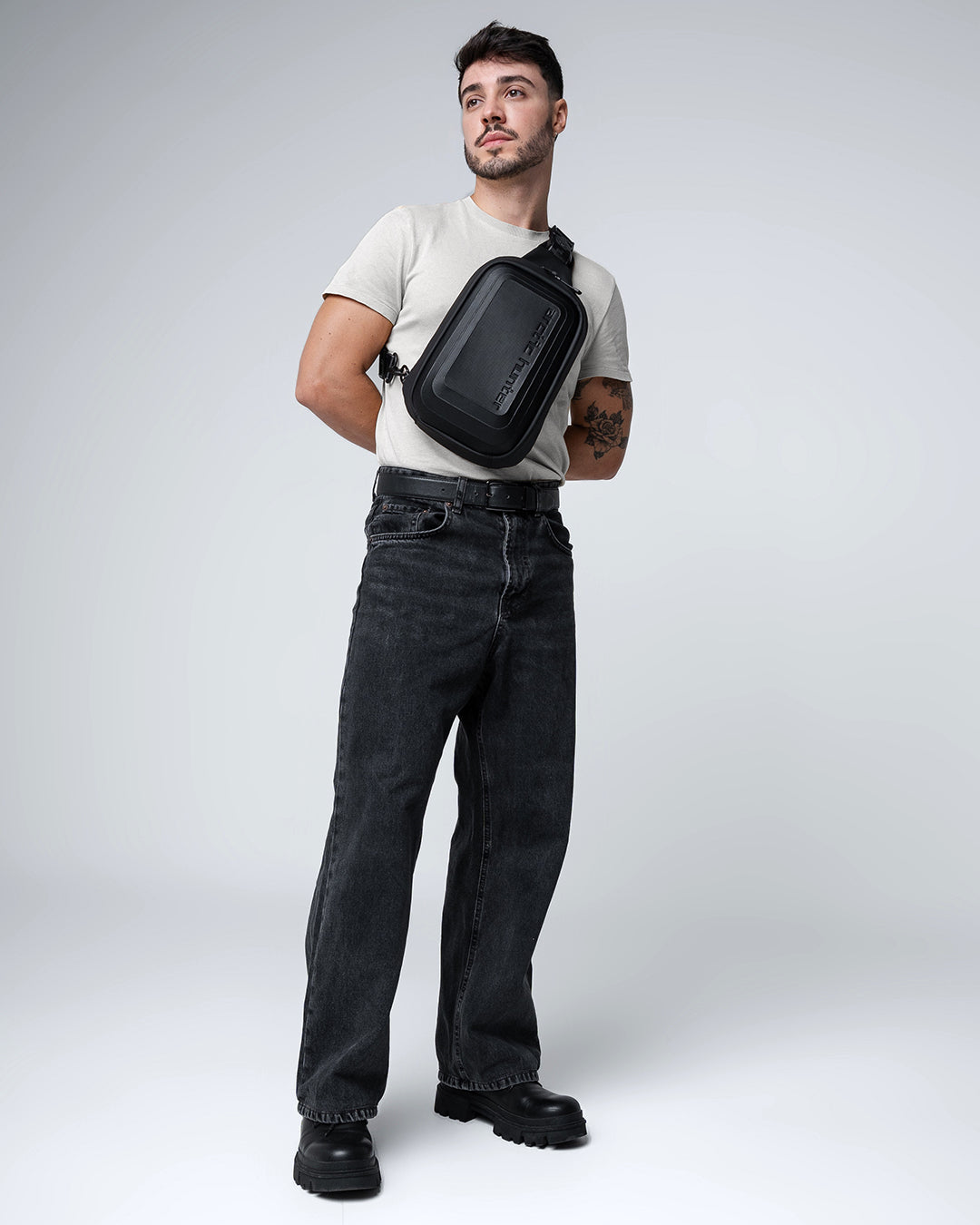 Bolsa Transversal Shoulder Bag Compacta Modelo Huepack