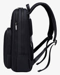 mochila vertex couro sintético poliéster 900D presença executiva mochila premium corporativa estilo sofisticado mochila de luxo executivo