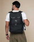 mochila executiva voyager levatte preta 39 litros 1.1kg poliéster 1680d hydroshield antifurto usb notebook 15.6 2 compartimentos travelfit fantástica qualidade excelente