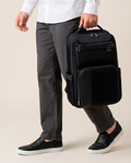mochila executiva urbana 4 compartimentos magnum levatte notebook 15.6 preta leve 1kg resistente água mochila trabalho viagem corporativa masculina profissional