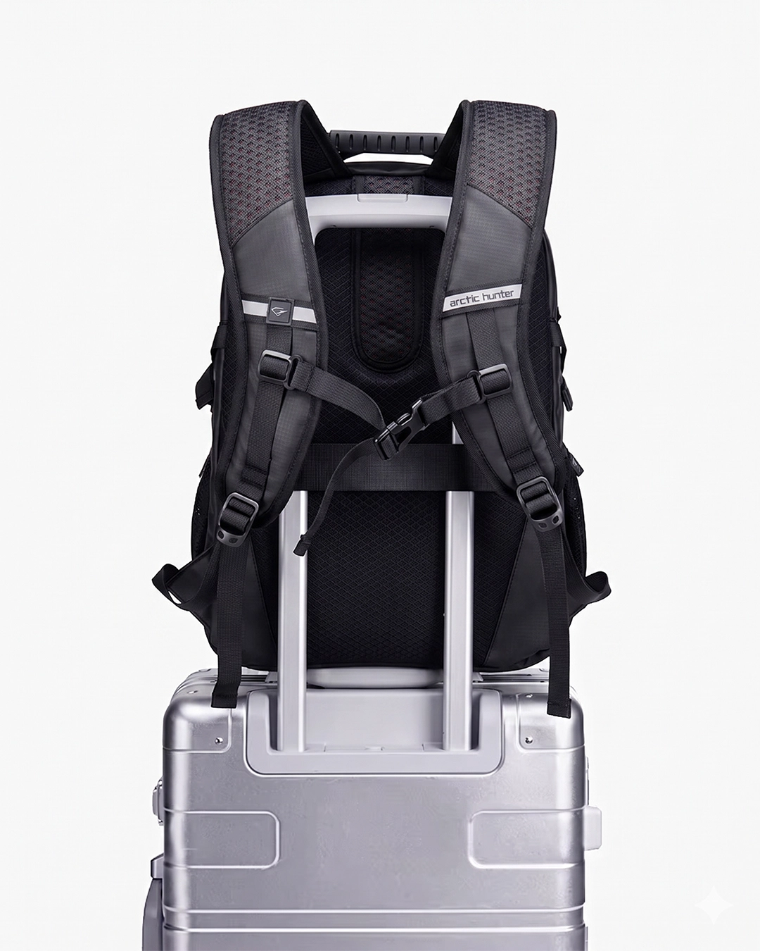 travelfit alça mala viagem mochila essential encaixe haste mala rodinhas aeroporto mãos livres deslocamento mochila executiva
