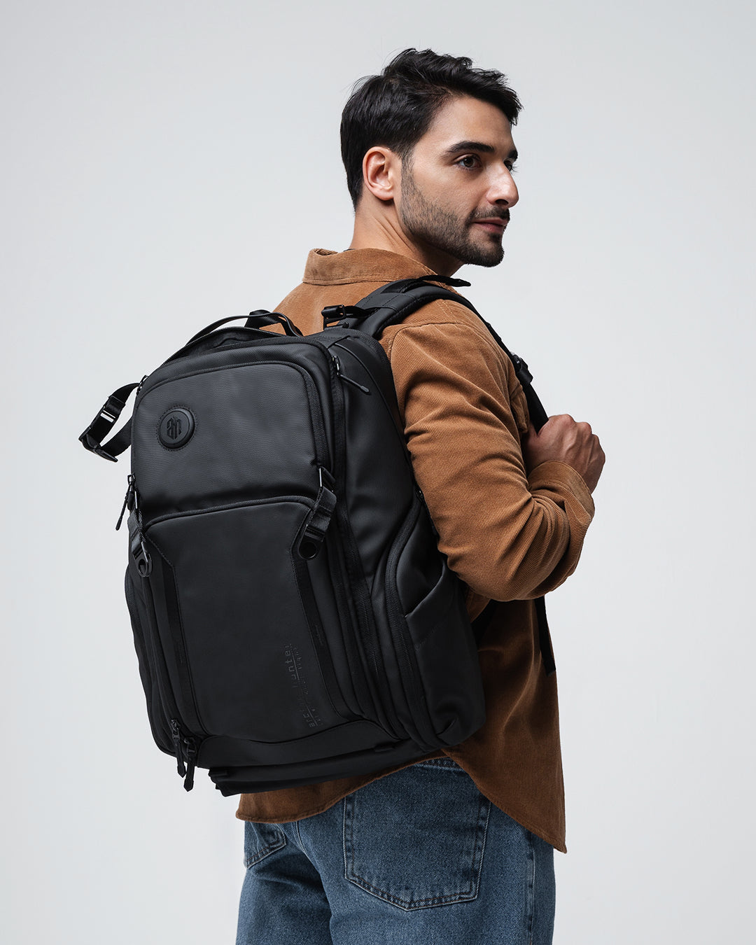 mochila photographer x ângulo design profissional 50 litros abertura 180 graus estilo mala mochila fotógrafo videomaker criador conteúdo
