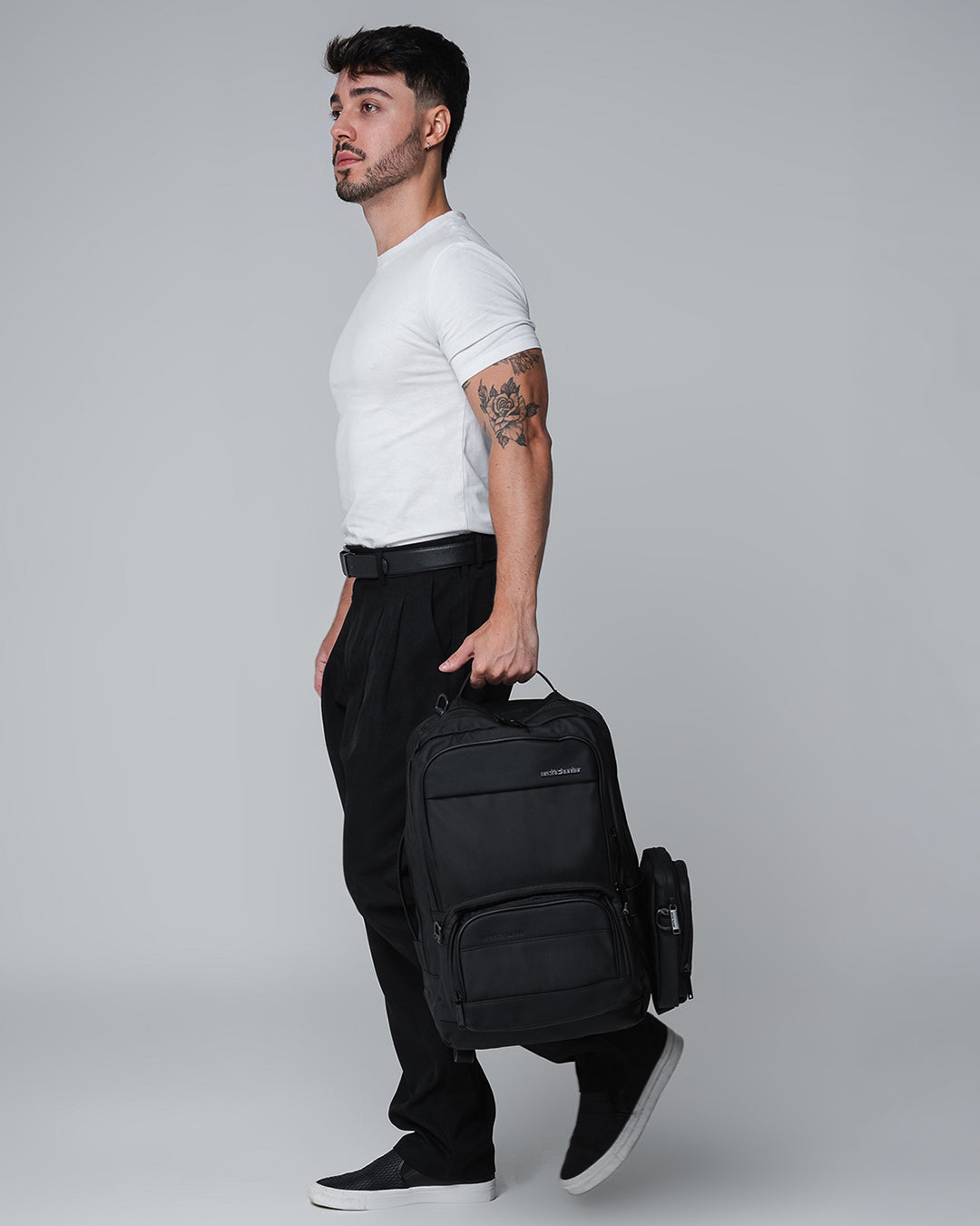 Mochila Para Notebook 15,6" 3 em 1 Executiva De Viagem Modelo Defender