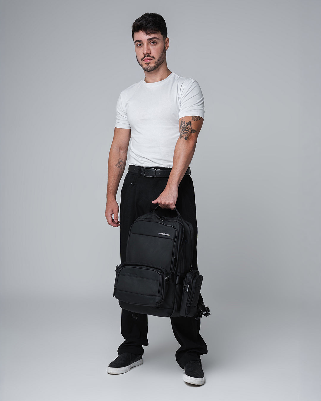 Mochila Para Notebook 15,6" 3 em 1 Executiva De Viagem Modelo Defender