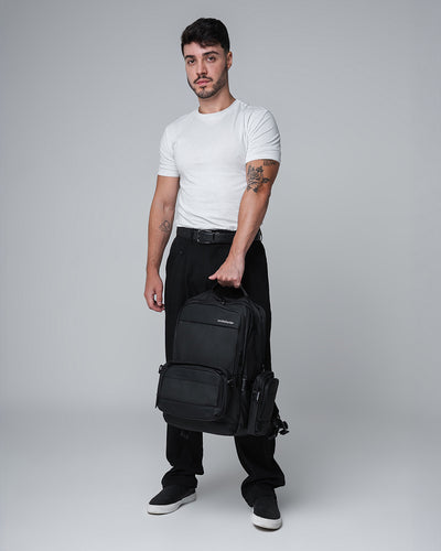Mochila Para Notebook 15,6" 3 em 1 Executiva De Viagem Modelo Defender