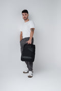 mochila explorer preta ângulo design executivo urbano 35 litros mochila notebook 15.6 tablet 12.1 trabalho faculdade viagem