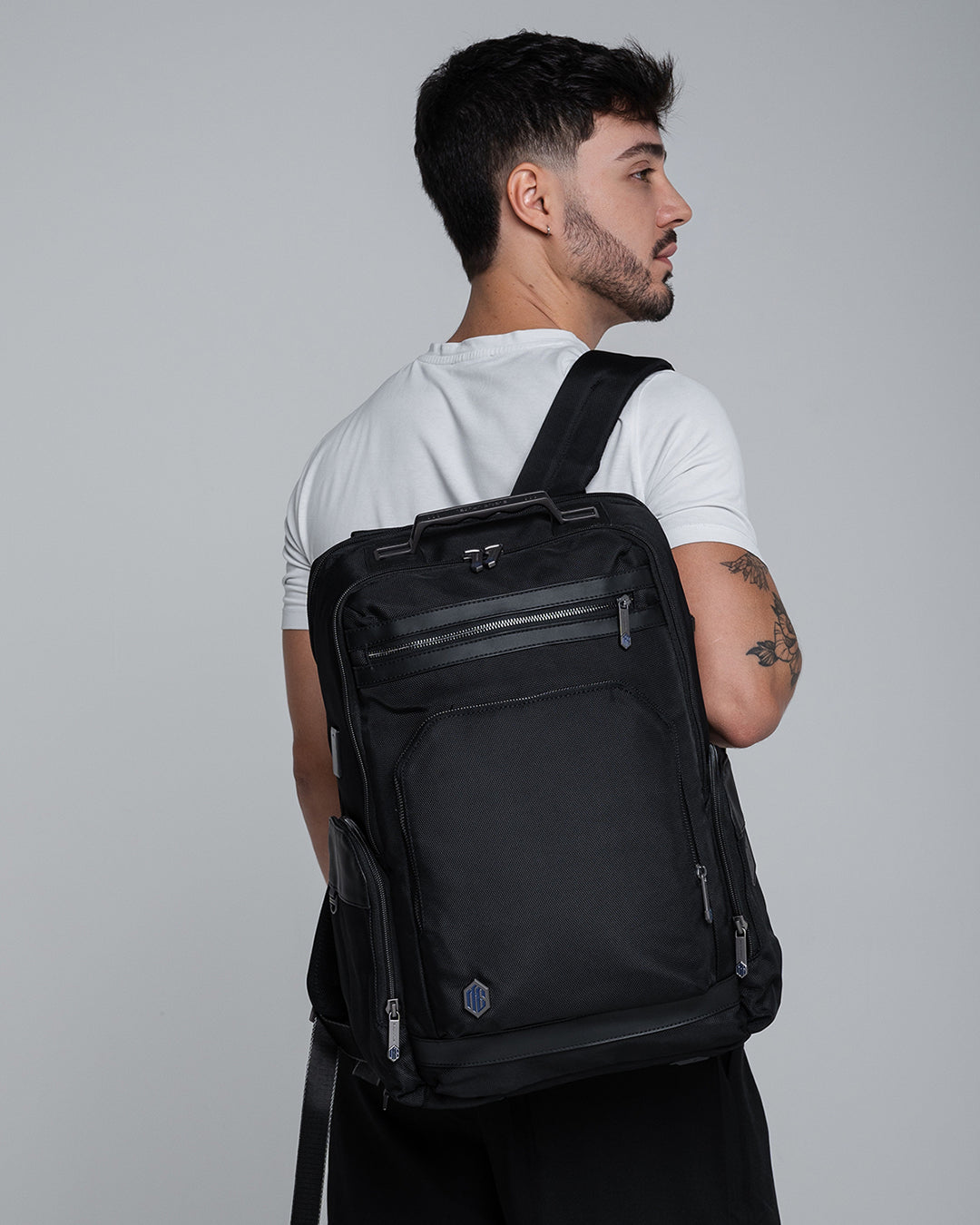 mochila ezotc-x levatte executivo viajante frequente aeroporto reunião negócios internacional tsa segurança antifurto oculto alto padrão masculina premium
