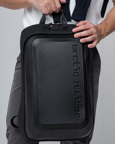mochila pro hunter levatte lifestyle executivo masculino moderno trabalho viagem premium construída durar proteção real para rotinas intensas
