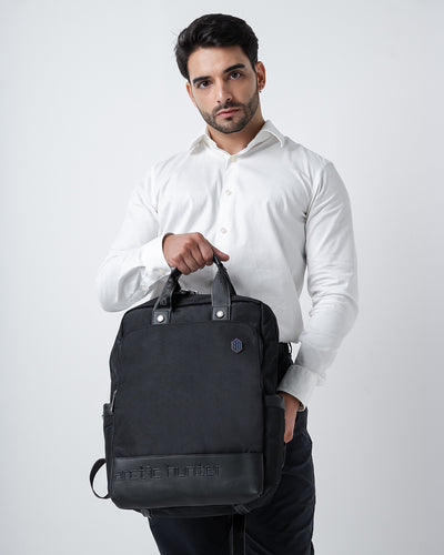 mochila unique levatte lifestyle executivo masculino uso diário trabalho escritório superou expectativas muito espaçosa sistema 2 em 1 versátil