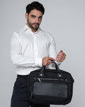 pasta super business levatte executivo moderno ambiente corporativo reunião viagem negócios pasta premium autoridade profissional masculina