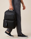 material resistente alta qualidade mochila patchmac acabamento excelente costuras reforçadas mochila executiva notebook 14.1 durável masculina