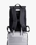 sistema travelfit acoplagem mala rodinhas mochila stormer aeroporto deslocamento mãos livres viagem negócios corporativo