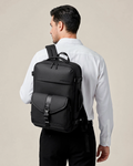 mochila executiva 3 em 1 xtreme levatte notebook 15.6 preta expansível impermeável mochila trabalho viagem urbana masculina corporativa mochila profissional resistente