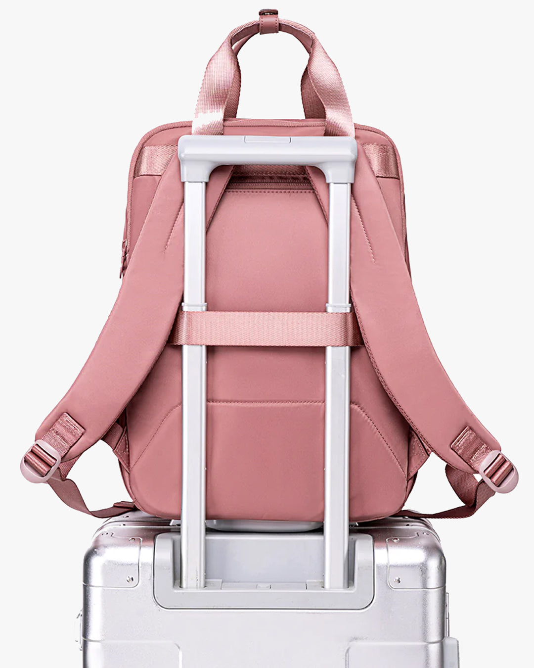 travelstrap acoplagem mala rodinhas mochila zafira aeroporto viagem mãos livres mochila feminina viagem negócios carry-on bagagem mão